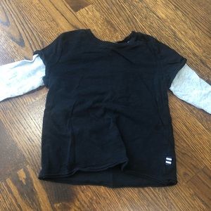 Splendid Toddler long sleeve baseball shirt